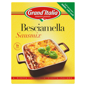Grand'Italia Besciamella Sausmix voor lasagne 2 x 50g