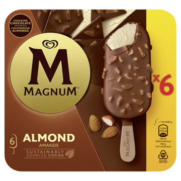 Magnum IJs Almond 6 x 110ml