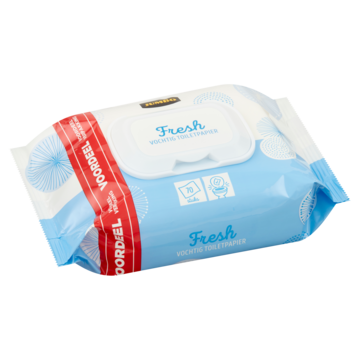 Jumbo Fresh Vochtig Toiletpapier Voordeelverpakking 70 Stuks