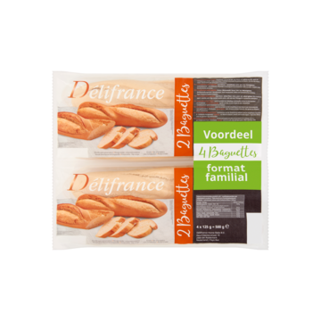 Délifrance - Baguettes - 4 Stuks