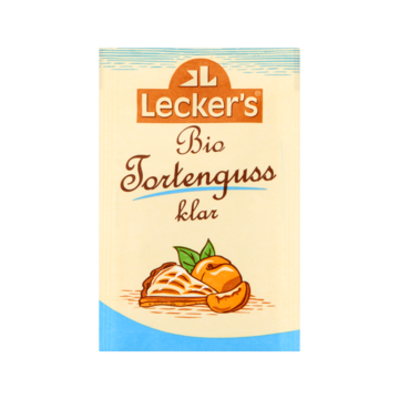 Lecker's Bio Cake Glazuur Helder 2 x 15g