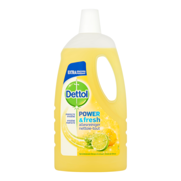 Dettol Power & Fresh Allesreiniger Sprankelende Citroen & Limoen 1L