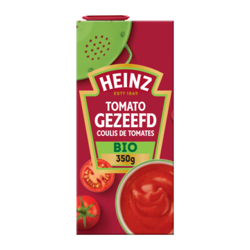 Heinz Tomaten Gezeefd Biologisch 350g