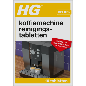 HG Apparaten Universele Reinigingstabletten voor Koffiemachines 10 Tabletten