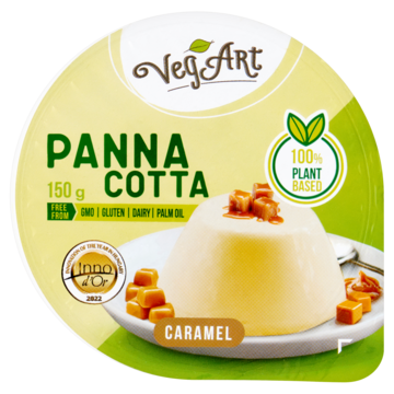 VegArt Panna Cotta Caramel Vegandessert 150g