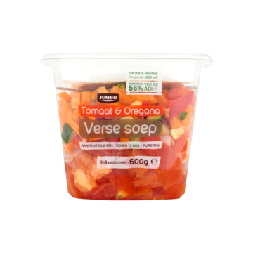 Jumbo Tomaat & Oregano Verse Pureersoep 600g