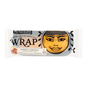 No Fairytales Wrap Wortel Tortilla 181g