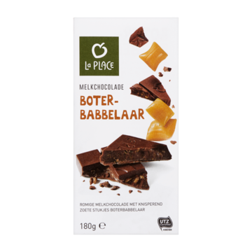 La Place Melkchocolade Boterbabbelaar 180g