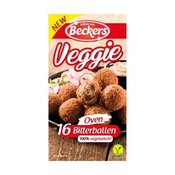 Beckers Veggie Oven Bitterballen 320g