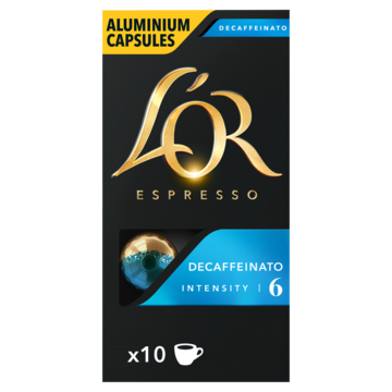 L'OR Espresso Decaffeinato Koffiecups 10 Stuks