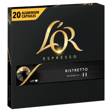 L'Or Espresso Ristretto Koffiecups Voordeelpak 20 Stuks