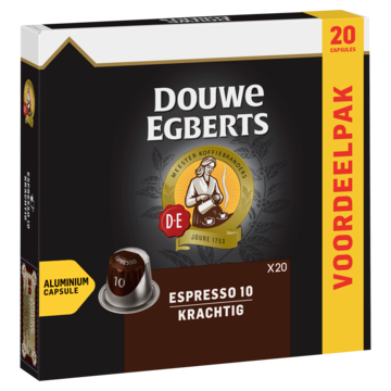 Douwe Egberts Espresso Koffiecups Voordeelpak 20 Stuks