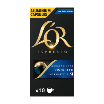 L'OR Espresso Ristretto Decaffeinato Koffiecups 10 Stuks
