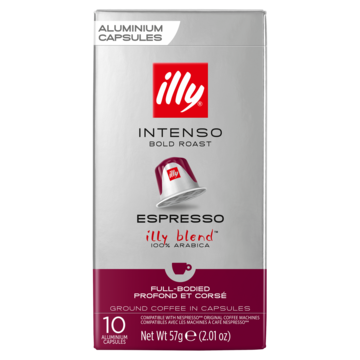 illy Espresso Intenso Koffiecups 10 Stuks