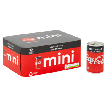 Coca-Cola Zero Sugar Mini 12 x 150ml