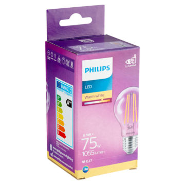 Philips Led Filament Bulb 75W E27box