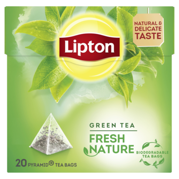 Lipton Groene Thee Fresh Nature 20 stuks