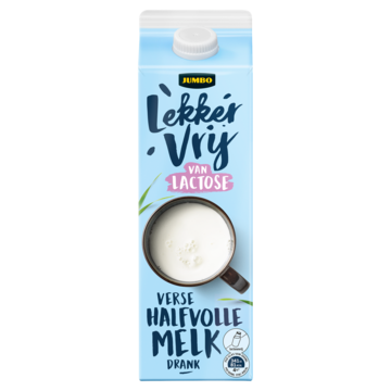 Jumbo Verse Lactosevrije Halfvolle Melkdrank 1L