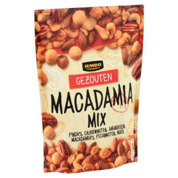 Jumbo Gezouten Macadamia Mix 200g