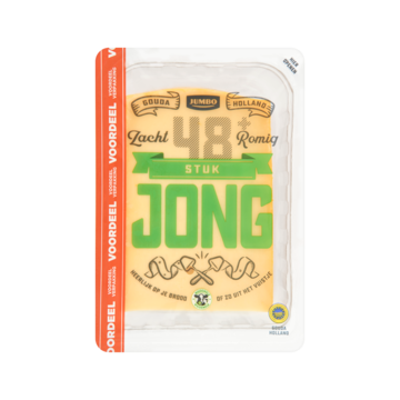 Jumbo Jonge Kaas 48+ Stuk 960 g - Voordeelverpakking