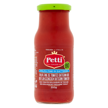 Petti Bio Fijn Gesneden Datterini Tomaten 350g