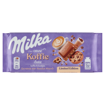 Leven van Alarmerend slachtoffer Milka Koffie & Koekjes Chocolade Reep Limited Edition 100g bestellen? -  Koek, gebak, snoep, chips — Jumbo Supermarkten