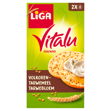 Liga Vitalu Crackers Volkoren 200g