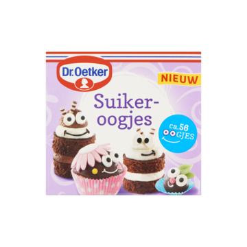 Dr. Oetker Suikeroogjes Cupcake Taart Versiering 25g