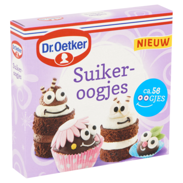 Dr. Oetker Suikeroogjes Cupcake Taart Versiering 25g