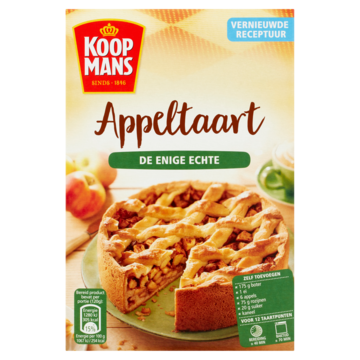 Koopmans Appeltaart mix 440g