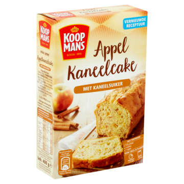 Koopmans Appel Kaneelcake mix 400g