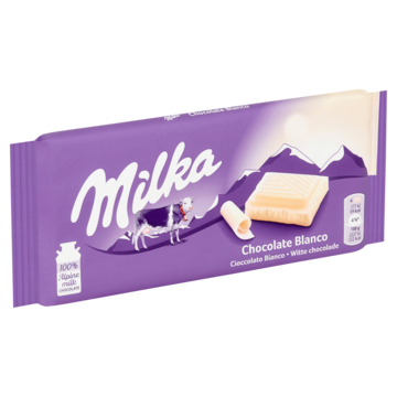 Milka Chocolade reep witte chocola 100g
