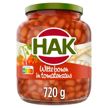 Hak Witte Bonen in Tomatensaus 720g