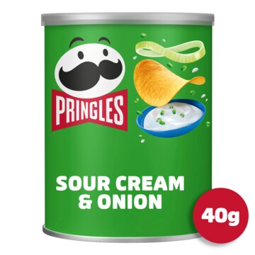 Pringles Sour Cream & Onion Chips 40g