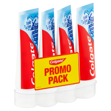 Colgate Triple Action Whitening Tandpasta Voordeelverpakking 4 x 75ml