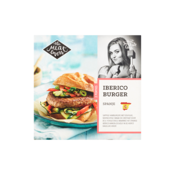 The Meat Lovers Iberico Burger 250g