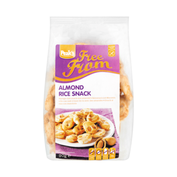 Peak's Free From Almond Rice Snack 90g