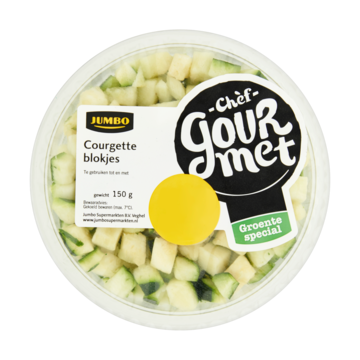 Jumbo Chèf Gourmet Groente Special Courgette Blokjes 150g
