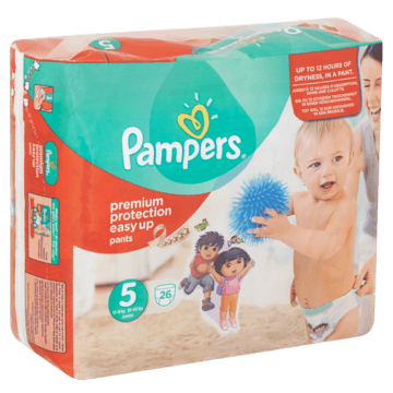 Pampers Easy Up Luierbroekjes Maat 5 (Junior) 12-18 kg 26 bestellen? - Baby, peuter — Jumbo Supermarkten