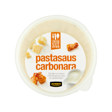 Jumbo Thuis Uit Eten Pastasaus Carbonara 250g