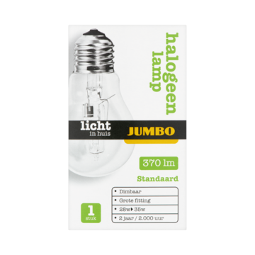 Jumbo Halogeen Lamp Standaard Grote Fitting bestellen? Huishouden, dieren, servicebalie — Jumbo Supermarkten