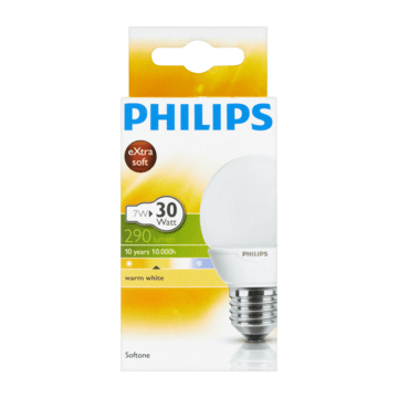 Kapper het doel Doorzichtig Philips Softone Extra Soft Lamp Warm White 7W E27 bestellen? - Huishouden,  dieren, servicebalie — Jumbo Supermarkten