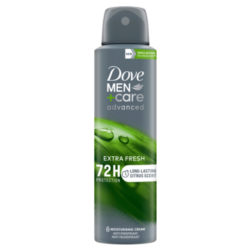 Dove Men+Care Advanced Anti-Transpirant Deodorant Spray Extra Fresh 150ML