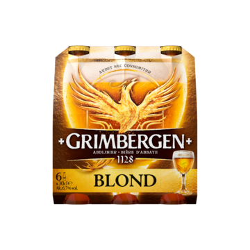 Grimbergen Blond Flessen 6 x 30cl