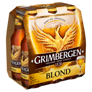 Grimbergen Blond Flessen 6 x 30cl