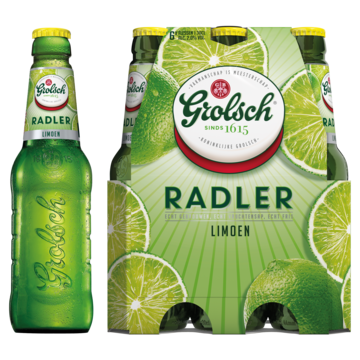 Grolsch Radler Limoen Flessen 6 x 300ml