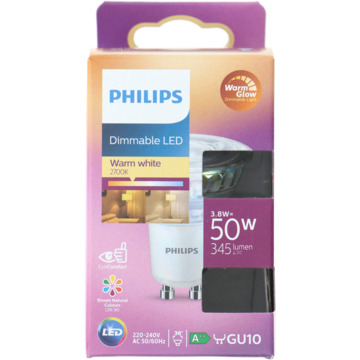 Philips Led Spot 50W GU10 WGD box