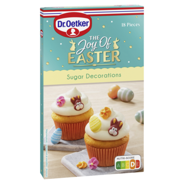 Dr. Oetker Joy of Suiker Cupcake Taart Decoratie voor Pasen 13g bestellen? - Ontbijt, broodbeleg en bakproducten — Jumbo Supermarkten