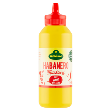 Kuhne Habanero Mustard Hot Chili 255g
