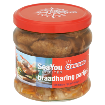Ouwehand Sea You Fish Bites Braadharing Partjes 355g